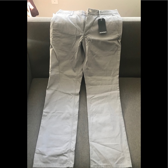 Bonobos Other - Bonobos Cool Grey Washed Chinos - 32x32